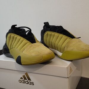 adidas Men’s Slip-On Sneakers in Olive Green and Black